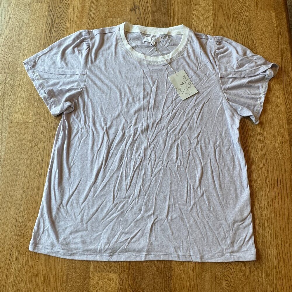 Grey State Kaia Top Lavender Blue Size 4 NWT